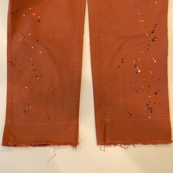 Gap rust colored straight leg khakis - Picture 2 of 4
